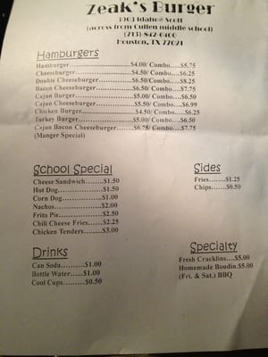 Zeak's Burger by null