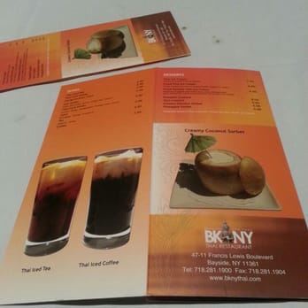 BKNY Thai Restaurant - Dessert menu - Thai Near Me - Bayside, New York BKNY Thai Restaurant - Dessert menu - Thai Near Me - Bayside, New York
