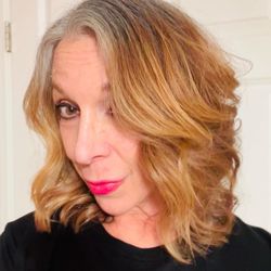 Color Pop - New shag haircut!