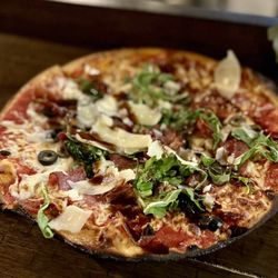 The Boiler Room - Charcuterie pizza