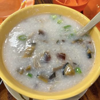 Alice’s Kitchen - Rice porridge with aged egg - Noodles Near Me - Temple City, California Alice’s Kitchen - Rice porridge with aged egg - Noodles Near Me - Temple City, California