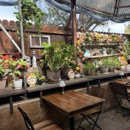 Outside seating