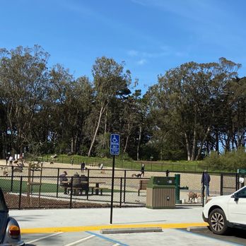 Golden Gate Dog Park - Dog Park view from Parking Lot - Dog Parks Near Me - San Francisco, California Golden Gate Dog Park - Dog Park view from Parking Lot - Dog Parks Near Me - San Francisco, California
