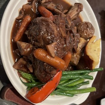Shoestring Cafe - Lamb shank - French Near Me - Richmond, British Columbia Shoestring Cafe - Lamb shank - French Near Me - Richmond, British Columbia