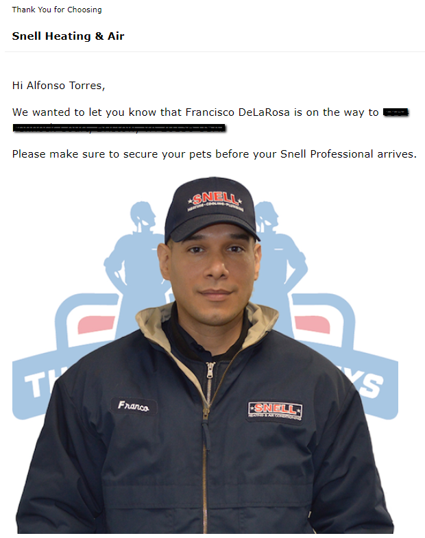 Slide of Snell Home Services