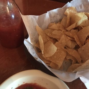 El Lago - Chips and salsa- chips thinner and salsa thicker than most Mexican restaurants. Very good flavor too! - Mexican Near Me - Branson West, Missouri
