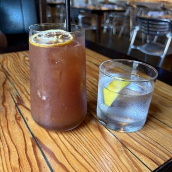 Pure Spirits - Homemade Peach Ice tea - Seafood Near Me - Toronto, Ontario