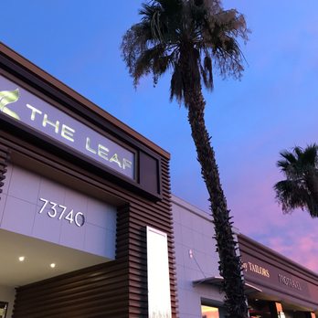 The Leaf Weed Dispensary | Palm Desert - The rear parking lot entrance - Cannabis Dispensaries Near Me - Palm Desert, California