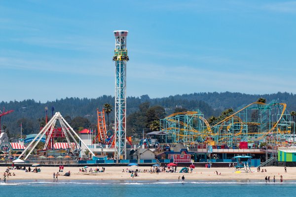 Santa Cruz Beach Boardwalk by null
