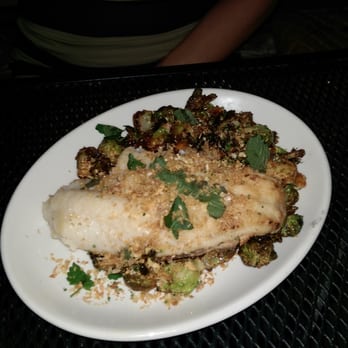 The Sinclair - Pan seared catfish with brussels sprouts. - Music Venues Near Me - Cambridge, Massachusetts