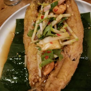 Ammata Thai Kitchen - Crispy Branzino - Thai Near Me - River Vale, New Jersey Ammata Thai Kitchen - Crispy Branzino - Thai Near Me - River Vale, New Jersey
