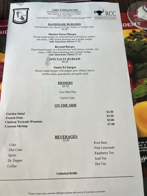 Menu photo 1 Riverside Community College Culinary Academy Riverside, CA Menu photo 1 Riverside Community College Culinary Academy Riverside, CA