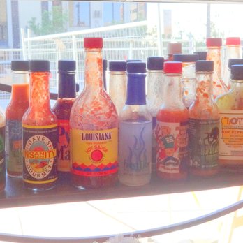 Chicory Cafe - care for some hot sauce? - Coffee & Tea Near Me - South Bend, Indiana