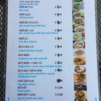 Dang Anh Cafe - Menu - Vietnamese Near Me - Vancouver, British Columbia