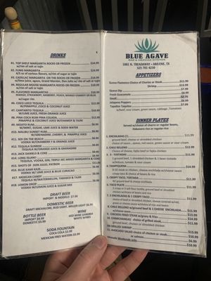 Menu photo 5 Blue Agave Abilene, TX Menu photo 5 Blue Agave Abilene, TX
