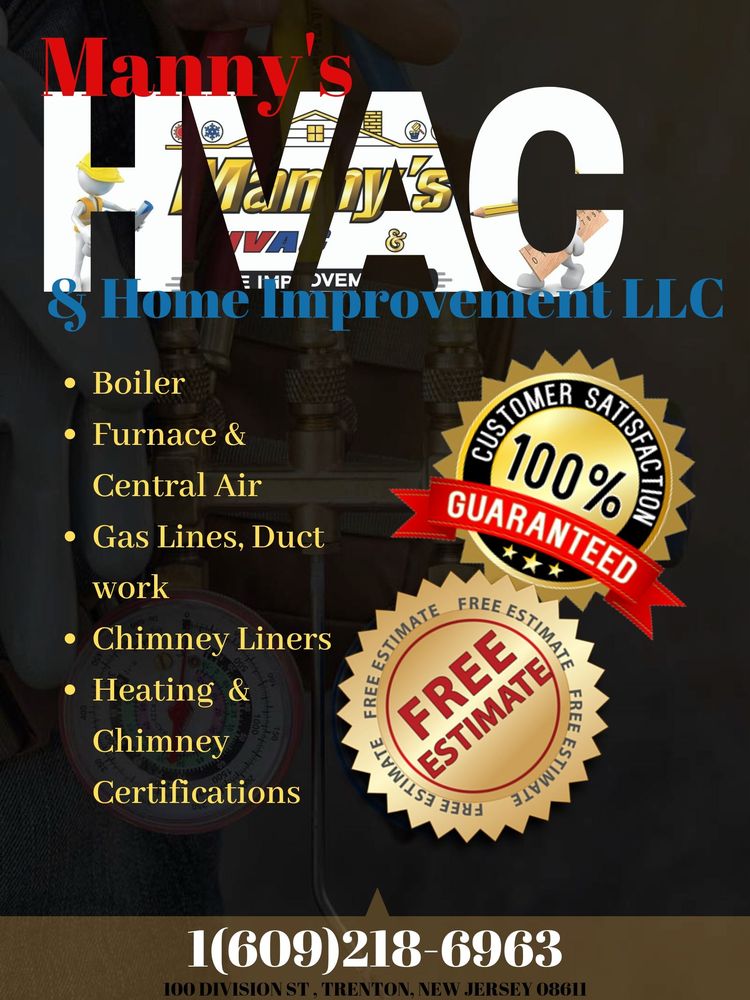 Slide of Manny’s HVAC Home Improvement