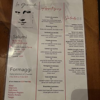 La Gioconda - Italian Near Me - New York, New York La Gioconda - Italian Near Me - New York, New York