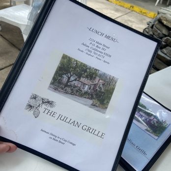 Julian Grille - Seafood Near Me - Julian, California