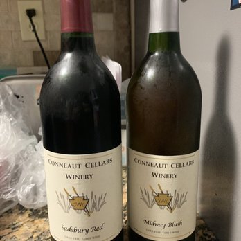 Conneaut Cellars Winery - 2 of the wines I purchased - Wineries Near Me - Conneaut Lake, Pennsylvania Conneaut Cellars Winery - 2 of the wines I purchased - Wineries Near Me - Conneaut Lake, Pennsylvania