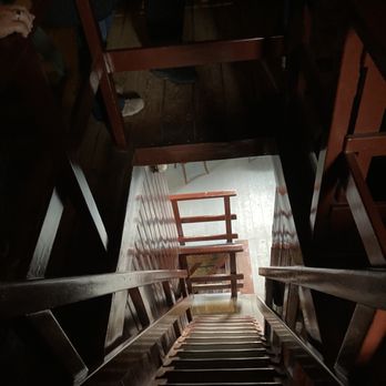 Kinderdijk - Steep, narrow stairs to windmill top - Landmarks & Historical Buildings Near Me - Kinderdijk, ZH