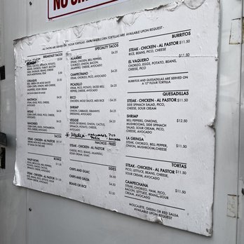 Granny's Tacos - Menu - Food Trucks Near Me - Austin, Texas Granny's Tacos - Menu - Food Trucks Near Me - Austin, Texas
