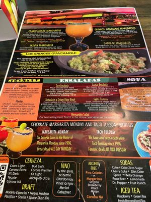 Menu photo 3 Los Gringos Locos La Canada Flintridge, CA Menu photo 3 Los Gringos Locos La Canada Flintridge, CA