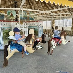 Watch Hill Merry Go Round & Beach - Weeeeeeeee!!!