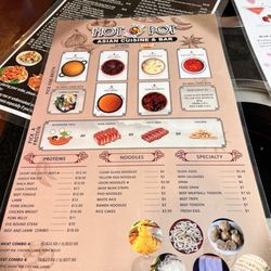 Hot Spot Lowell - Menu