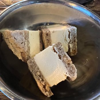 The Cookshack - Aunt Peggy's Ice Cream Sandwich (Butterscotch) - Chicken Shop Near Me - Houston, Texas The Cookshack - Aunt Peggy's Ice Cream Sandwich (Butterscotch) - Chicken Shop Near Me - Houston, Texas