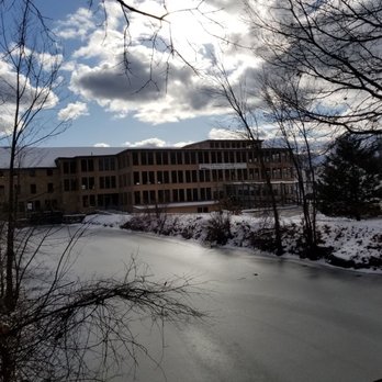 Stanley Woolen Mill - The mill looking from the canal - Landmarks & Historical Buildings Near Me - Uxbridge, Massachusetts