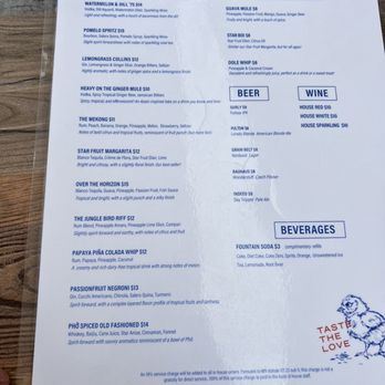 Gai Noi - Cocktail Menu - Desserts Near Me - Minneapolis, Minnesota Gai Noi - Cocktail Menu - Desserts Near Me - Minneapolis, Minnesota