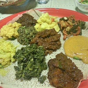 Sunset Cafe - Veggie Combo - Ethiopian Near Me - Seattle, Washington