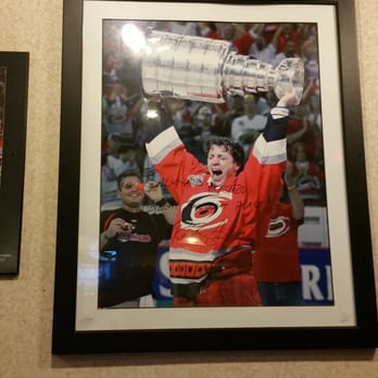 The Local - The Captain Rod Brind'Amour hoisting the Cane's Stanley Cup in 2006! - American Near Me - Raleigh, North Carolina The Local - The Captain Rod Brind'Amour hoisting the Cane's Stanley Cup in 2006! - American Near Me - Raleigh, North Carolina