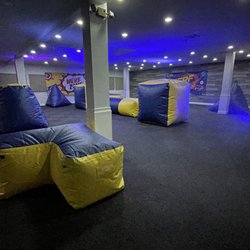 The Nerf Zone, quietly waiting for the fun to start.