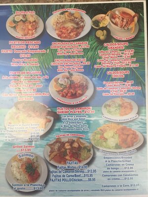 Menu photo 5 Los Lagos Mariscos Restaurant Los Angeles, CA