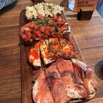 Postino Heights - Bruschetta Board - Wine Bars Near Me - Houston, Texas