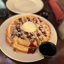 Blueberry Waffles