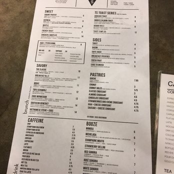 Tout Suite - Menu - Cafes Near Me - Houston, Texas