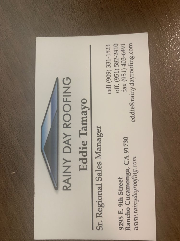 Slide of Rainy Day Roofing