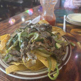 Pablo's - Steak fajita nachos! Muy buena - Mexican Near Me - North Augusta, South Carolina