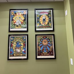 Paintings on wall Paintings on wall