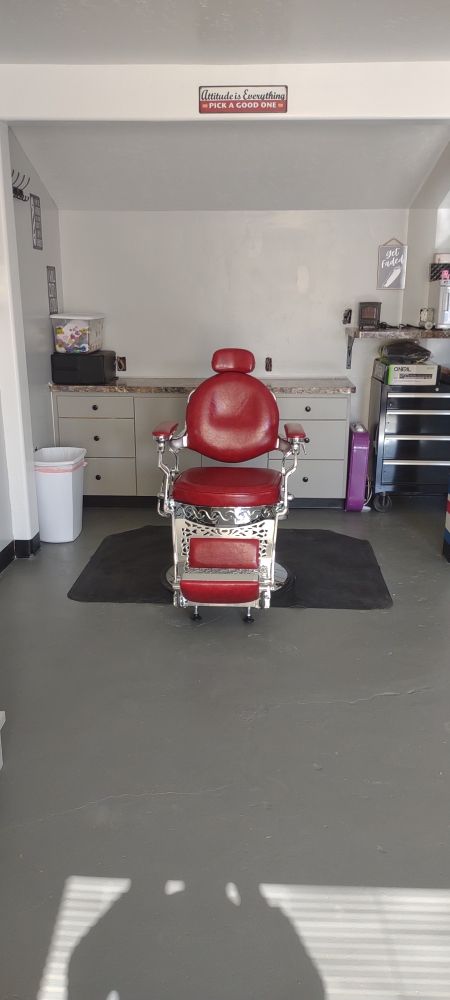 Mary's Barbershop Logo