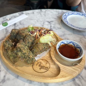 Niyom Thai Kitchen - Chive Pancake - Thai Near Me - Flushing, New York