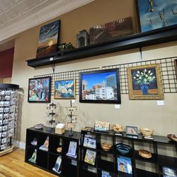 Pages Books & Coffee - Local Art Work