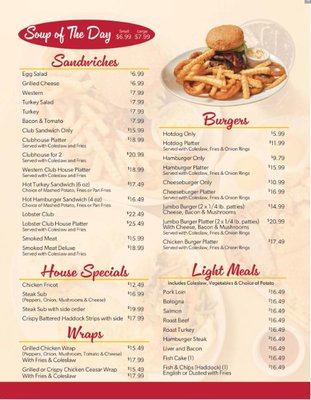 Menu photo 2 Hynes Restaurant Moncton, NB