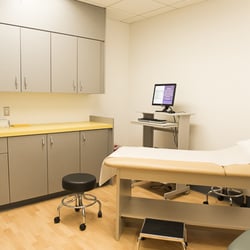 Ryan Center for Sports Medicine - A bright and private exam room.