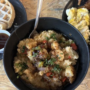 Latte Lounge + HG Eatery - shrimp and grits - Breakfast & Brunch Near Me - St. Louis, Missouri Latte Lounge + HG Eatery - shrimp and grits - Breakfast & Brunch Near Me - St. Louis, Missouri