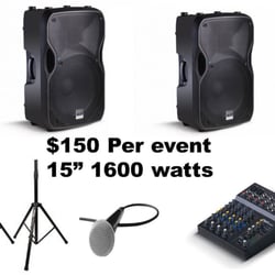 Easy Audio Rental - Best. Alto TS115A This system will shake you teeth.