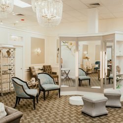 Madeleine's Daughter - In our main salon, we have viewing areas for brides outside of their private suite.