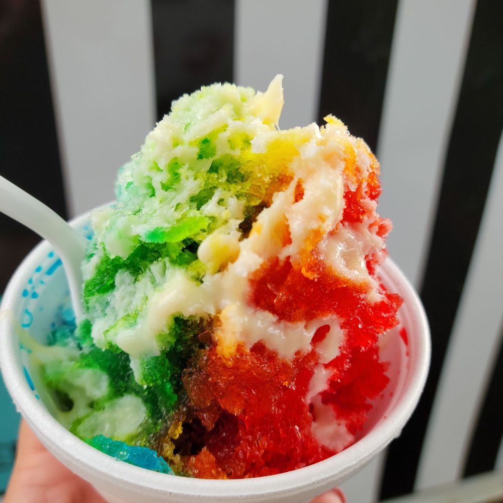 SnoMo's Shaved Ice - Rainbow - strawberry, mango, blue razz - Shaved Ice Near Me - Clermont, Florida SnoMo's Shaved Ice - Rainbow - strawberry, mango, blue razz - Shaved Ice Near Me - Clermont, Florida